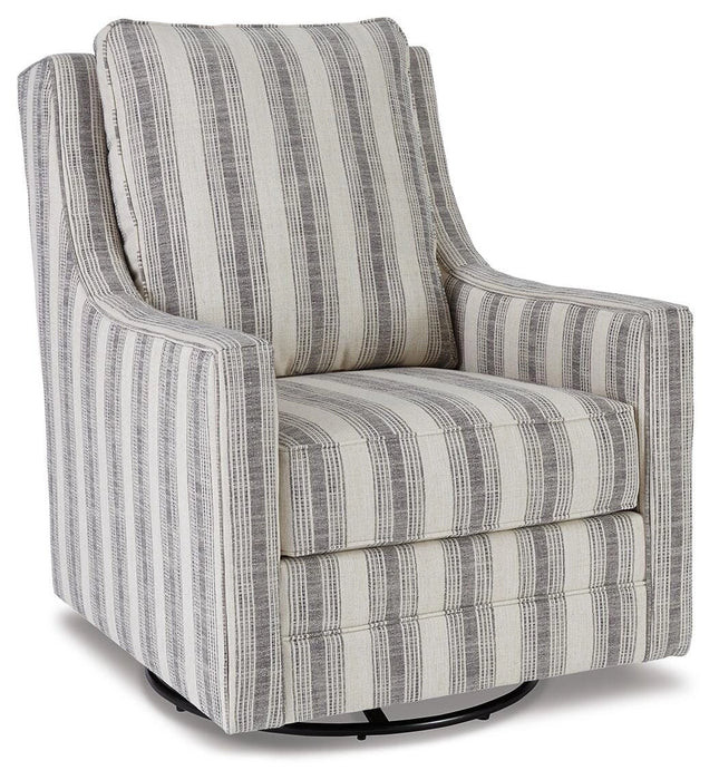 Kambria Swivel Glider Accent Chair - Dream Home Furniture & Mattress (Waite Park, MN)