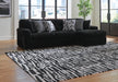 Midnight-Madness Sectional Sofa with Chaise - Dream Home Furniture & Mattress (Waite Park, MN)