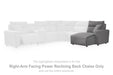 Modmax II Reclining Sofa Chaise - Dream Home Furniture & Mattress (Waite Park, MN)