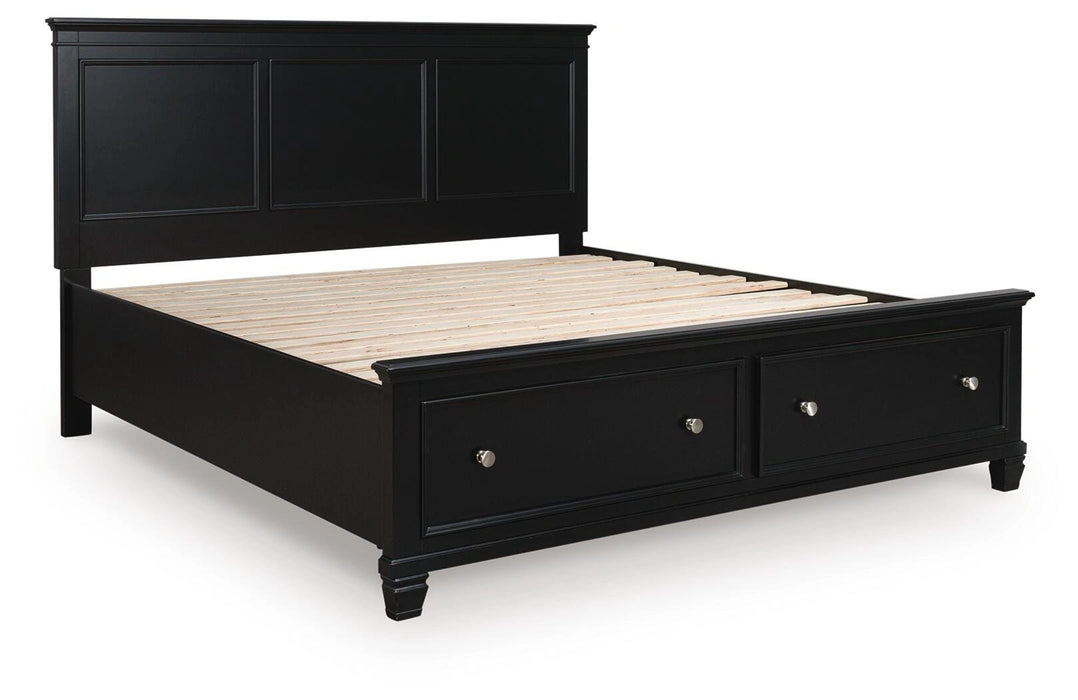 Lanolee Panel Storage Bed - Dream Home Furniture & Mattress (Waite Park, MN)