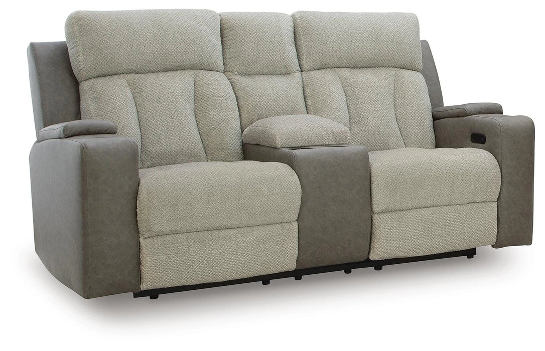 WhipLash Power Reclining Loveseat with Console - Dream Home Furniture & Mattress (Waite Park, MN)