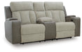 WhipLash Power Reclining Loveseat with Console - Dream Home Furniture & Mattress (Waite Park, MN)