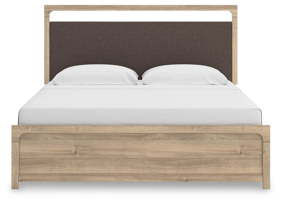 Kinlanni Upholstered Bed - Dream Home Furniture & Mattress (Waite Park, MN)