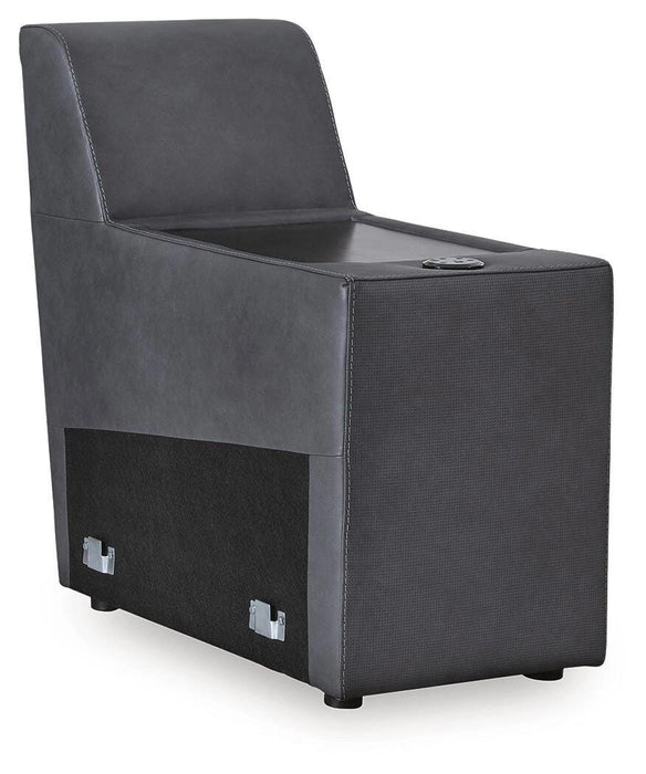 ModZ Power Reclining Sectional with Audio Consoles - Dream Home Furniture & Mattress (Waite Park, MN)