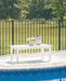 Hyland wave Outdoor Coffee Table - Dream Home Furniture & Mattress (Waite Park, MN)