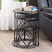 Madyson 3 Pc. Nesting Table Black - Dream Home Furniture & Mattress (Waite Park, MN)
