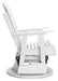 Hyland wave Outdoor Swivel Glider Chair - Dream Home Furniture & Mattress (Waite Park, MN)
