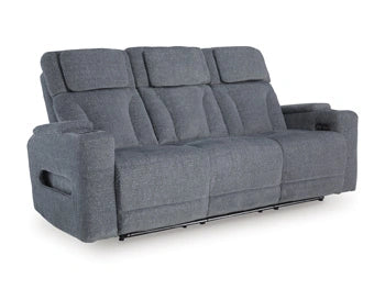 Studio Cave Power Reclining Sofa - Dream Home Furniture & Mattress (Waite Park, MN)