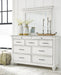 Kanwyn Dresser and Mirror - Dream Home Furniture & Mattress (Waite Park, MN)