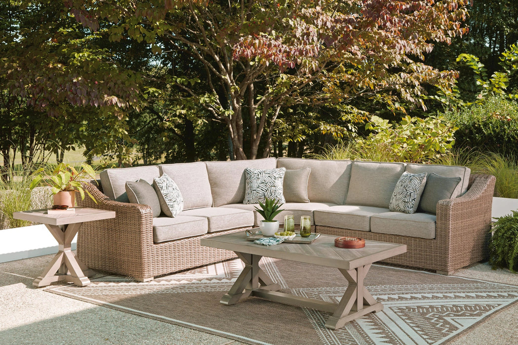 Laguna Heights Outdoor Sectional - Dream Home Furniture & Mattress (Waite Park, MN)