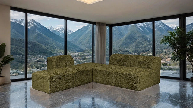 Nappi L-Sectional (Compressed Foam) - Dream Home Furniture & Mattress (Waite Park, MN)