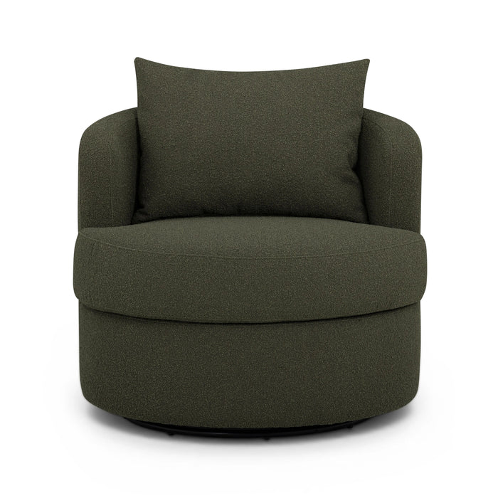 Silvi Performance Boucle Swivel Accent Chair
