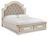Realyn Upholstered Bed - Dream Home Furniture & Mattress (Waite Park, MN)