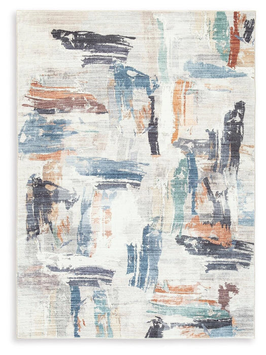 Hessland Rug Large - Dream Home Furniture & Mattress (Waite Park, MN)