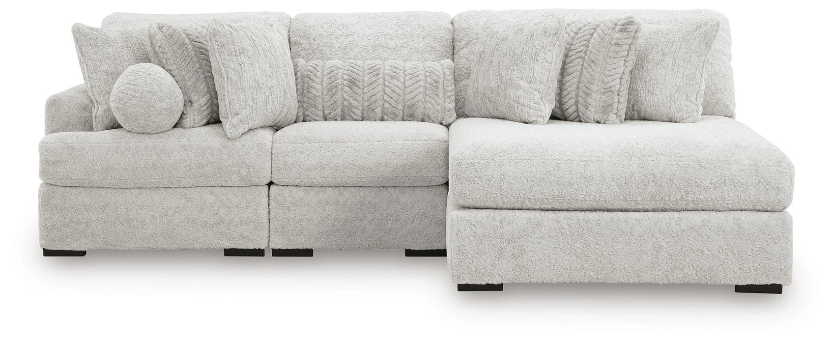 Cuddle Plush Sectional with Chaise - Dream Home Furniture & Mattress (Waite Park, MN)