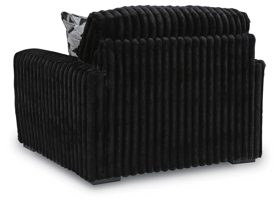 Midnight-Madness Oversized Chair - Dream Home Furniture & Mattress (Waite Park, MN)