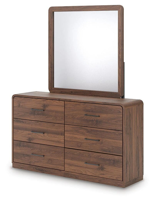 Fortlorn Dresser and Mirror - Dream Home Furniture & Mattress (Waite Park, MN)