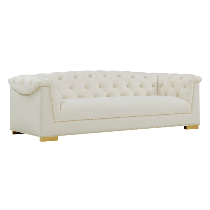 Farah 91" Performance Velvet Sofa