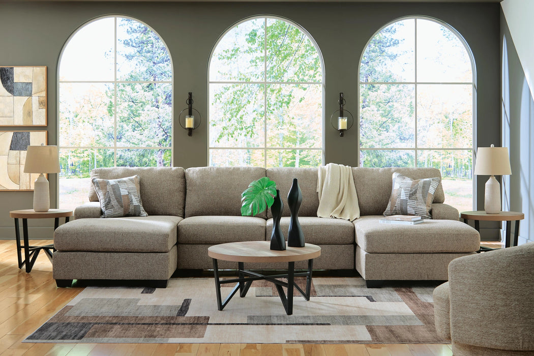 Newellen Sectional with Chaise - Dream Home Furniture & Mattress (Waite Park, MN)