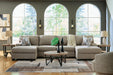 Newellen Sectional with Chaise - Dream Home Furniture & Mattress (Waite Park, MN)