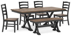Wildenauer Dining Package - Dream Home Furniture & Mattress (Waite Park, MN)