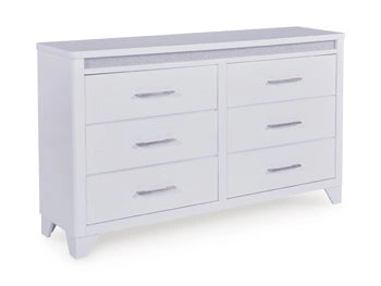 Jarlee Dresser and Mirror - Dream Home Furniture & Mattress (Waite Park, MN)