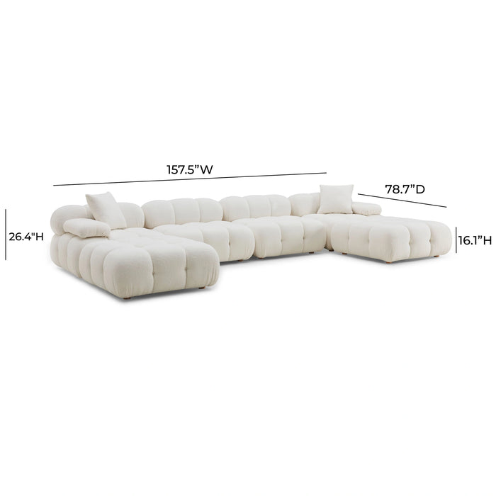 Calliope 6-Piece U-Sectional