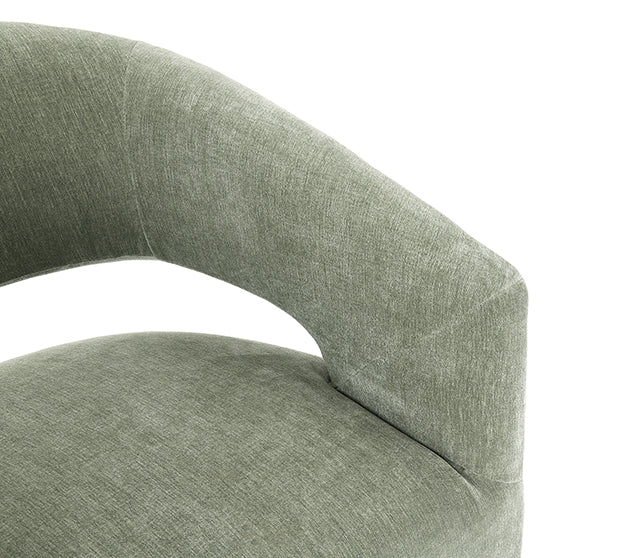 Tresa Arm Chair with Casters - Dream Home Furniture & Mattress (Waite Park, MN)
