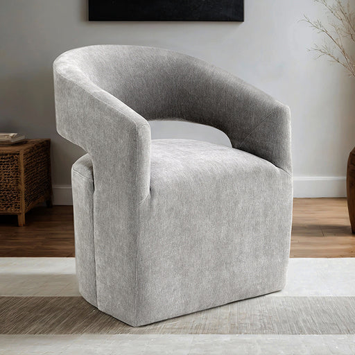 Tresa Arm Chair with Casters - Dream Home Furniture & Mattress (Waite Park, MN)