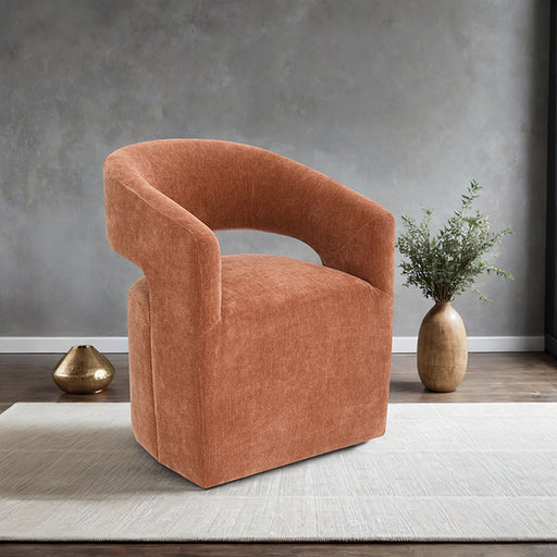 Tresa Arm Chair with Casters - Dream Home Furniture & Mattress (Waite Park, MN)
