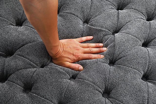 Sofi Button Tufted Swivel Chair - Dream Home Furniture & Mattress (Waite Park, MN)