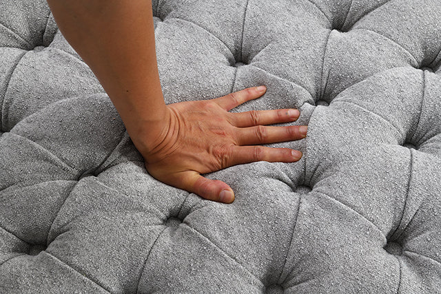 Sofi Button Tufted Swivel Chair - Dream Home Furniture & Mattress (Waite Park, MN)