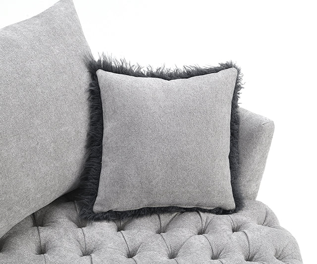 Sofi Button Tufted Swivel Chair - Dream Home Furniture & Mattress (Waite Park, MN)