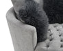 Sofi Button Tufted Swivel Chair - Dream Home Furniture & Mattress (Waite Park, MN)