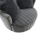 Hoople Channel Tufted Swivel Chair - Dream Home Furniture & Mattress (Waite Park, MN)