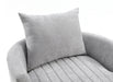 Hoople Channel Tufted Swivel Chair - Dream Home Furniture & Mattress (Waite Park, MN)