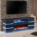 Terni TV Stand w/ Fireplace & 2 Side Tables - Dream Home Furniture & Mattress (Waite Park, MN)