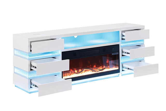 Terni TV Stand w/ Fireplace - Dream Home Furniture & Mattress (Waite Park, MN)