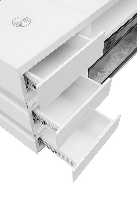 Terni TV Stand w/ Fireplace - Dream Home Furniture & Mattress (Waite Park, MN)