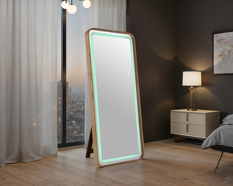 Kiley Floor Mirror - Dream Home Furniture & Mattress (Waite Park, MN)