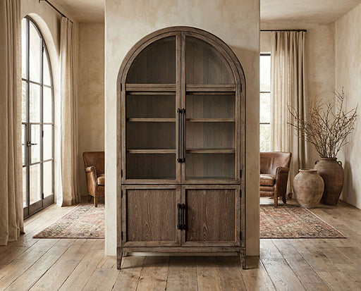 Minster Arched Cabinet - Dream Home Furniture & Mattress (Waite Park, MN)