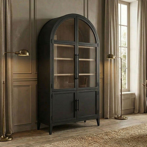 Minster Arched Cabinet - Dream Home Furniture & Mattress (Waite Park, MN)