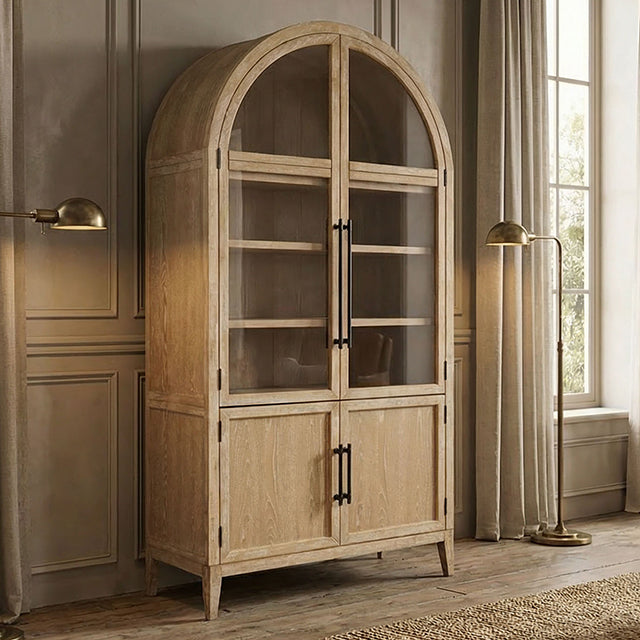 Minster Arched Cabinet - Dream Home Furniture & Mattress (Waite Park, MN)