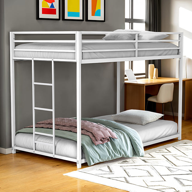 Rothwell Metal Bunk Bed Twin/ Full - Dream Home Furniture & Mattress (Waite Park, MN)
