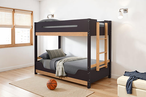 Nestor Twin/Twin Bunk Bed - Dream Home Furniture & Mattress (Waite Park, MN)