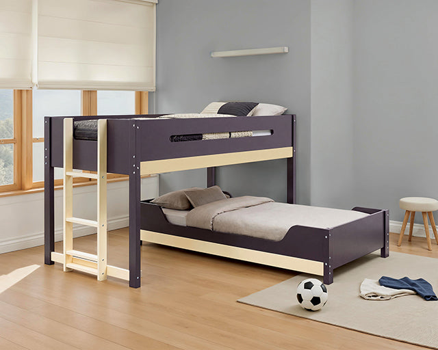 Nestor Twin/Twin Bunk Bed - Dream Home Furniture & Mattress (Waite Park, MN)