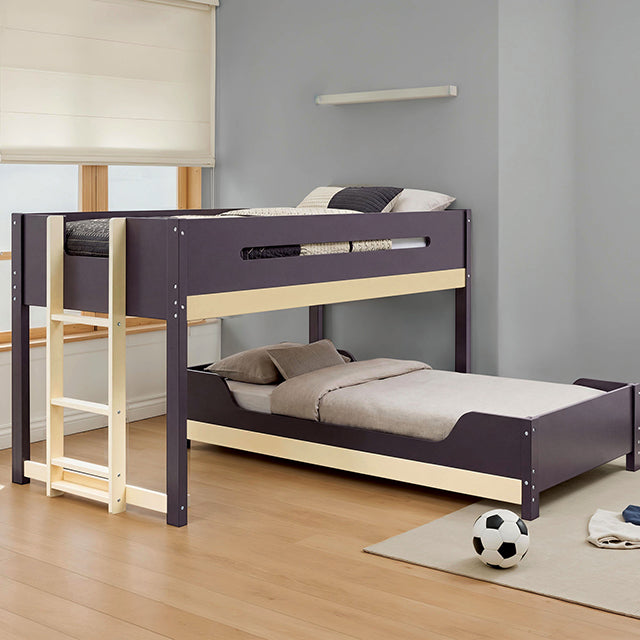 Nestor Twin/Twin Bunk Bed - Dream Home Furniture & Mattress (Waite Park, MN)