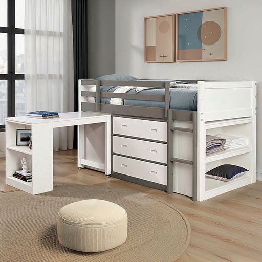 Ledell Twin Loft Bed - Dream Home Furniture & Mattress (Waite Park, MN)