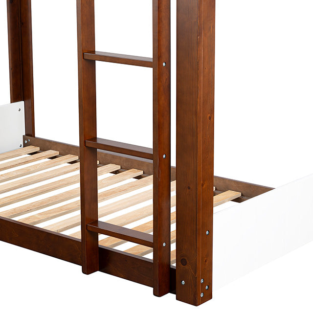 Terri Twin/Twin Bunk Bed - Dream Home Furniture & Mattress (Waite Park, MN)