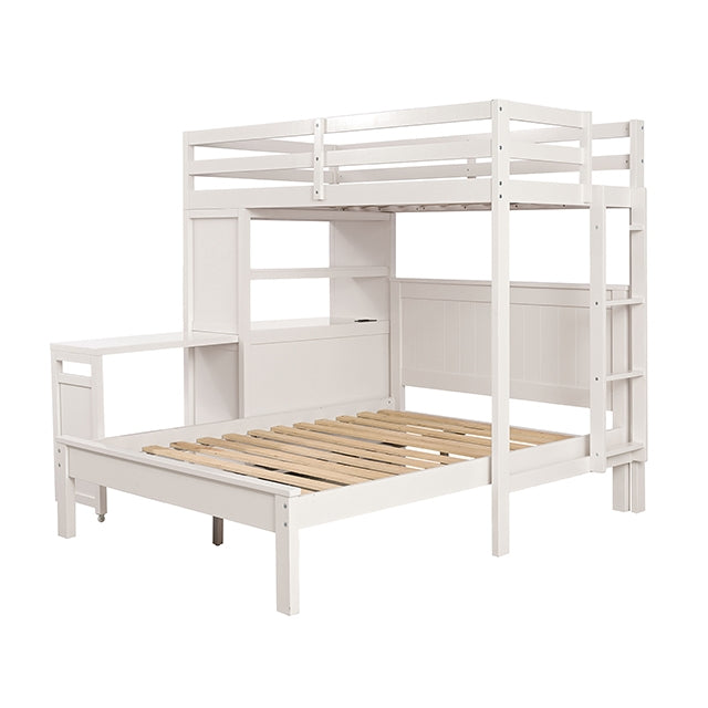 Aludra Loft Bed With Full Bed - Dream Home Furniture & Mattress (Waite Park, MN)